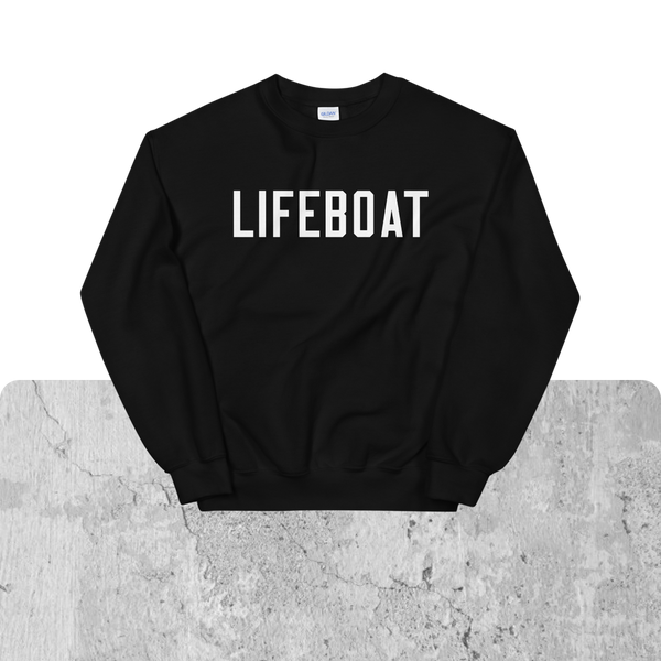 LIFEBOAT "Text" Crewneck Sweater