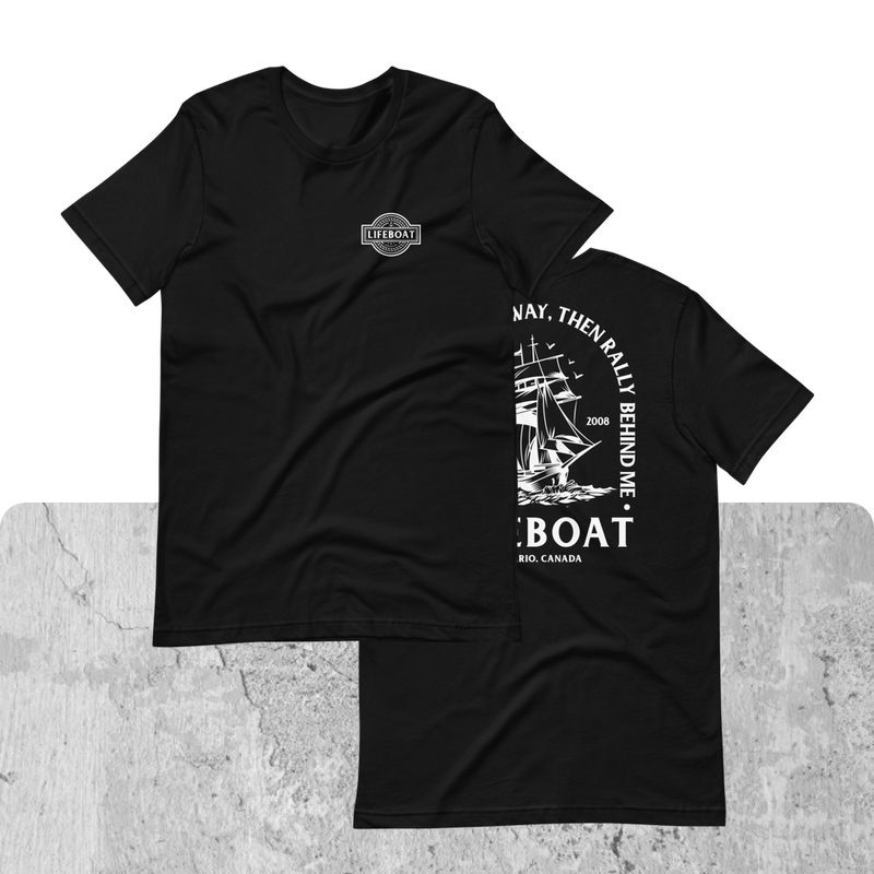 LIFEBOAT "Rally Behind Me" T Shirt