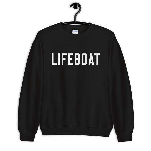 LIFEBOAT "Text" Crewneck Sweater